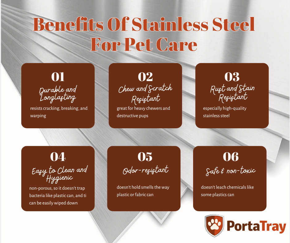 Benefits of Stainless Steel for pet care